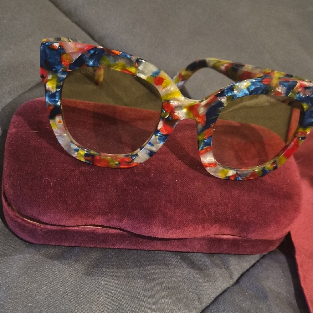 Gucci Colorful Women's Sunglasses - Picture 2 of 7